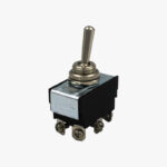Toggle Switch 10A DPDT ON-OFF-CALONIX Panel Mount Switch