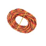 Twisted 22AWG JR Servo Extension Lead Wire (R/O/B)-1meter
