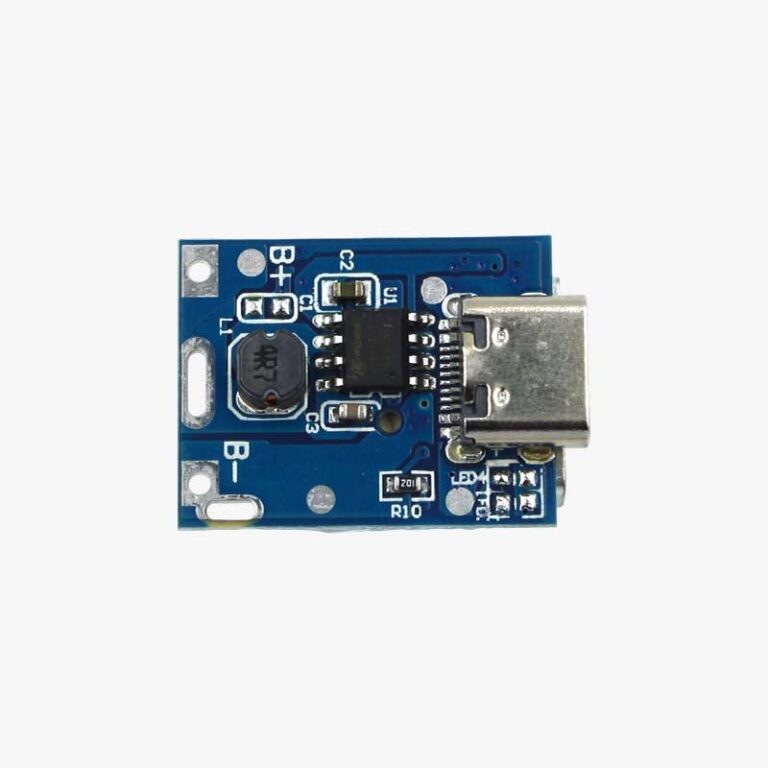 USB Type-C 5V Step-Up Booster – Lithium Battery Charging and Protection Module for Power Bank