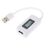 USB Tester Current and Voltage meter with LCD Screen Monitors for Mobile Power Capacity 6