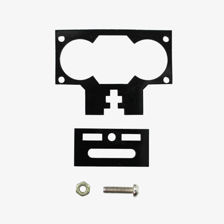 Robozar 17 Ultrasonic Sensor Holder – Acrylic mounting bracket for HC-SR04