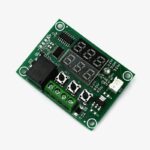 W1219 Temperature Controller Module With Waterproof Temperature Sensor (Red And Green Display))