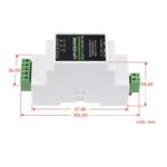 Waveshare Industrial Serial Server RS232 to RJ45 Ethernet 6