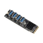 Waveshare M.2 to PCIe 4 Ch Expander