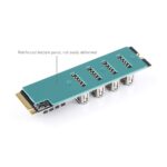 Waveshare M.2 to PCIe 4 Ch Expander 2 1