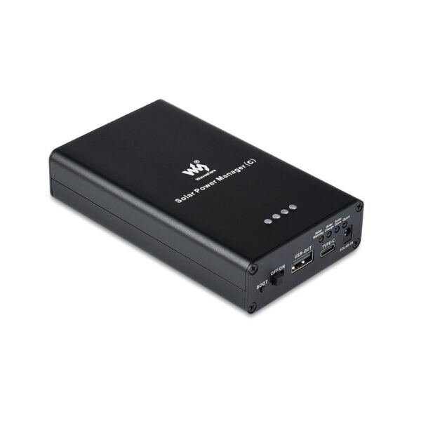 Waveshare Solar Power Manager C Supports 3x18650 Batteries Multi Protection Circuits 1