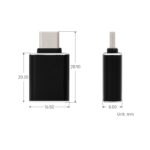 Waveshare USB Type C Male To USB A Female Adapter 1