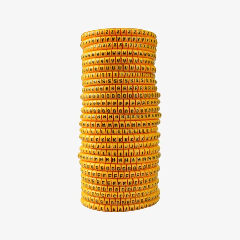 Cable Marker 1.5 sq mm PVC Ferrules Alphabets A-Z  (each 100) – Self Locking