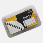 Diode Kit 100 pcs – Assorted Rectifier and Schottky Diodes – 10 Values / 10 Units Each