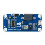 Waveshare Ethernet / USB HUB HAT (B) for Raspberry Pi Series,  1x RJ45,  3x USB 2.0