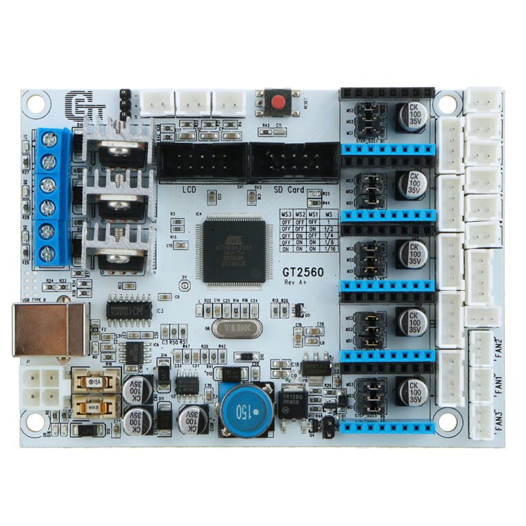 Robozar 17 GT2560 Mainboard,  Mega2560