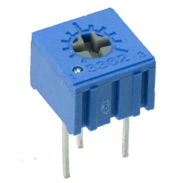 500 ohm 500 mW 10 % Through Hole ,  PCB Bourns Trimming Potentiometer (Pack of 2)