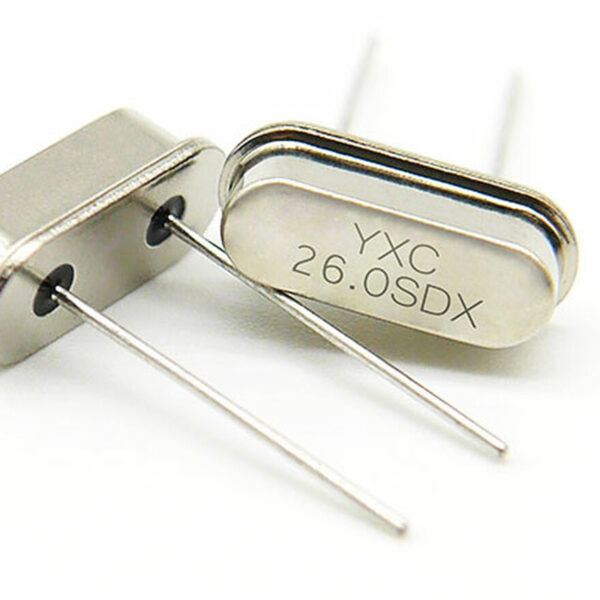 image HC 49US 26MHZ 20PF 20PPM 2Pin DIP Through Hole Crystal