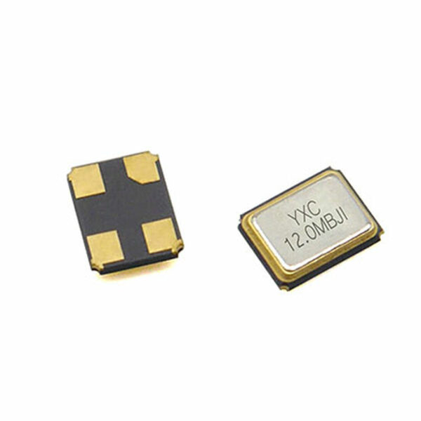 image YSX321SL 12MHZ 15PF 10PPM 4pins SMD SMT Metal Surface Quartz Crystal