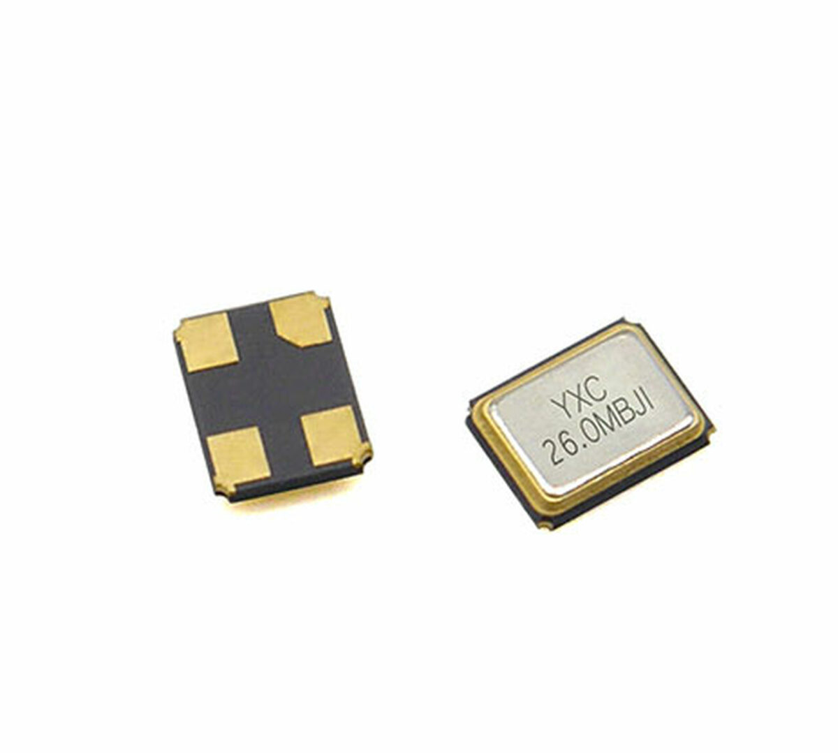 image YSX321SL 26MHZ 16PF 10PPM 4pins SMD SMT Metal Surface Quartz Crystal