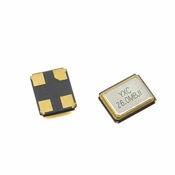 image YSX321SL 26MHZ 16PF 10PPM 4pins SMD SMT Metal Surface Quartz Crystal
