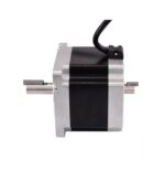 keyway dual shaft nema 34 cnc stepper motor 45nm 637ozin 55a 86x86x80mm 48363 550x550h