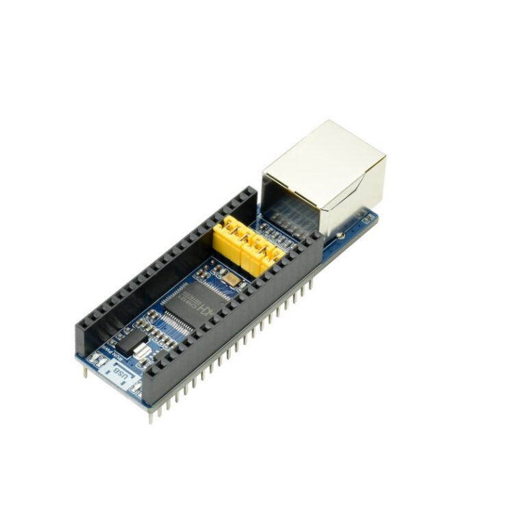 Waveshare Ethernet to UART Converter for Raspberry Pi Pico,  10/100M Ethernet