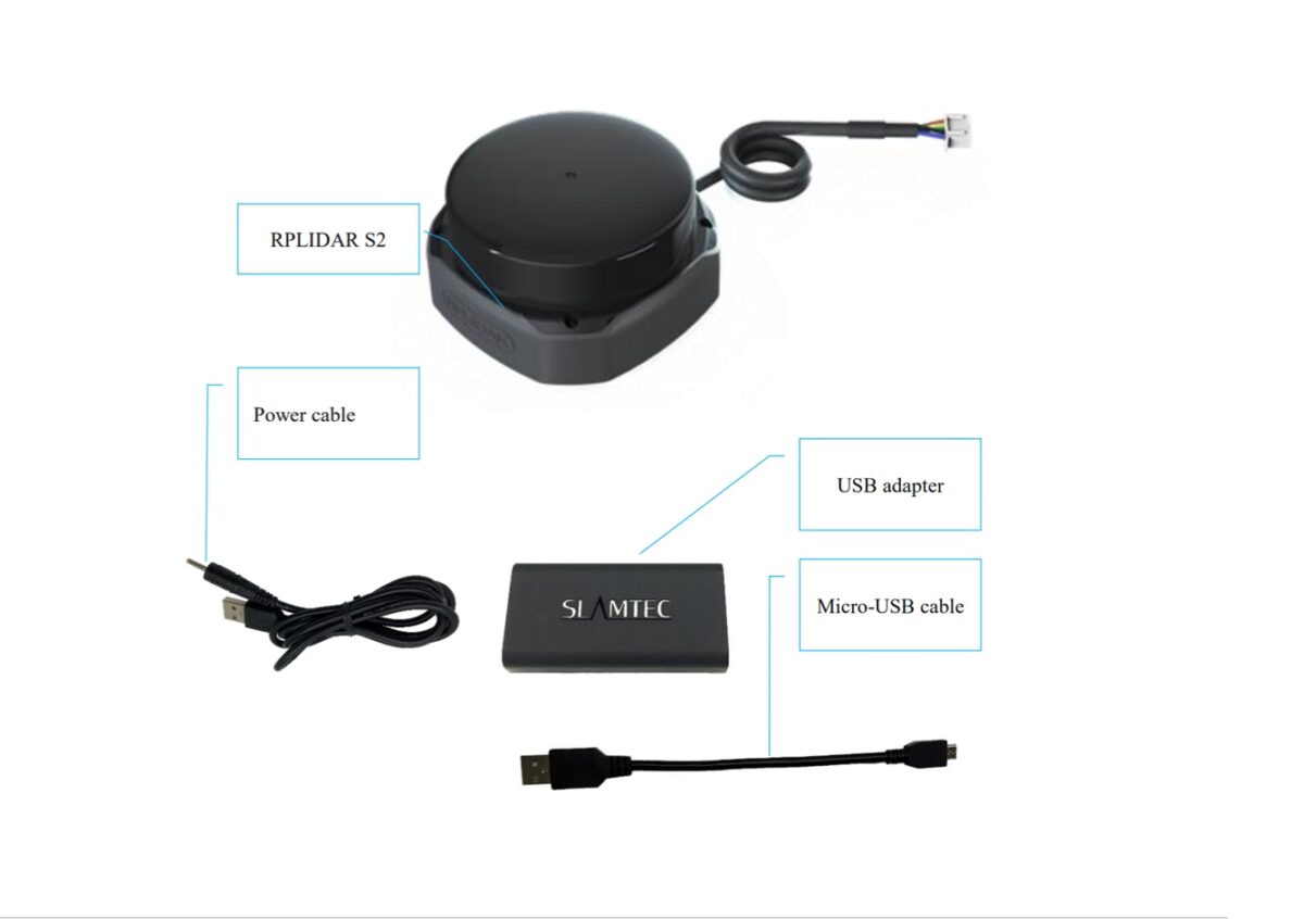RPLiDAR S2 Low Cost 360 Degree Laser Range Scanner – 30M Range