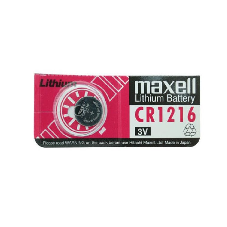 maxell 1216 lithium button coin cell battery 3v cr1216 500x500 1