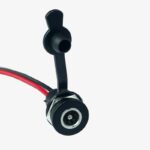 DC Female jack with waterproof connector and wire – High Quality
