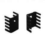 TO220 718 Aluminum Heatsink for,  Transistor – pack of 5