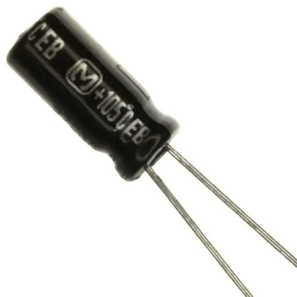 2.2µF 25V Electrolytic Capacitor