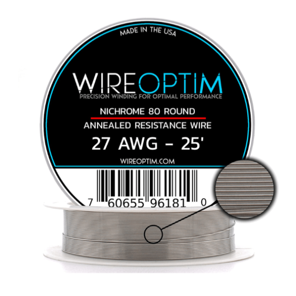 27 AWG Nichrome 80 Resistance Wire