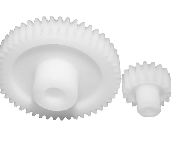 12 Teeth Plastic Spur Gear with Metal Insert