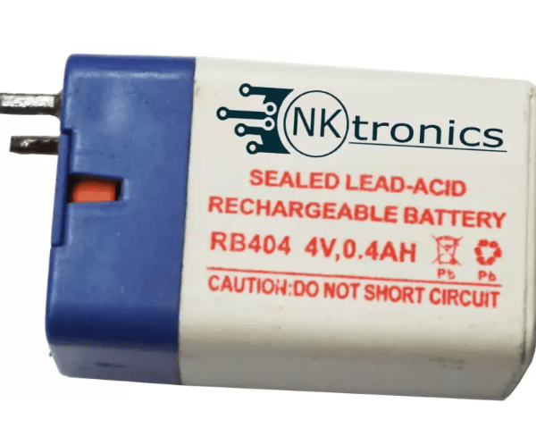 4V 400mah Ni-Cd lead sealed acid type rechargeable battery