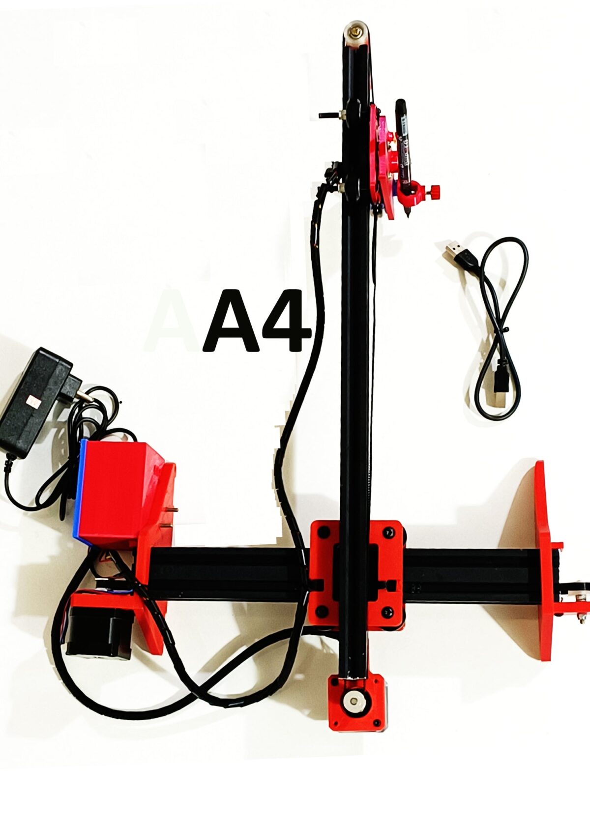 Techno-Tirupati ; CNC Axidraw Drawing Machine X Y pen Plotter for A4 Size