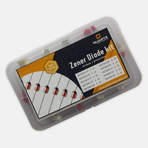 Zener Diode Kit – 10 Values / 20 Units each